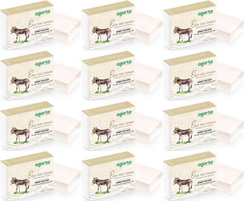 El Yapımı Doğal Sabun 150GR Eşek Sütü (12 Li Set)