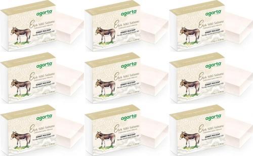 El Yapımı Doğal Sabun 150GR Eşek Sütü (9 Lu Set)