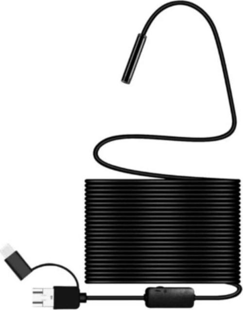 Pro Endoskop Yılan Kamera 15 Metre Esnek Kablo Yılan Kamera