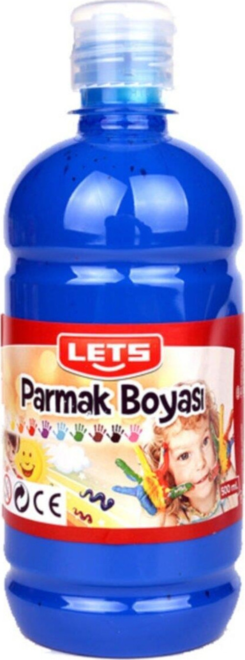Parmak Boyası 500 ML Mavi Parmak Boyası