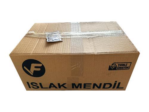 Tek Kullanımlık Islak Mendil Paket - Metalize Baskılı Poşet / 1000 Adet / Koli