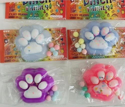 Kedi patisi taba sukuşi 4 adet farklı renk