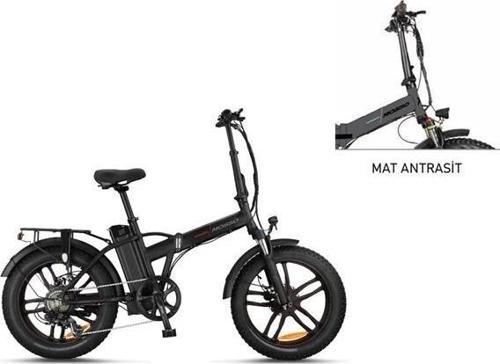 MAGNERA ELEKTRİKLİ KATLANIR BİSİKLET 420H HYD 20 JANT 7 VİTES MAT ANTRASİT