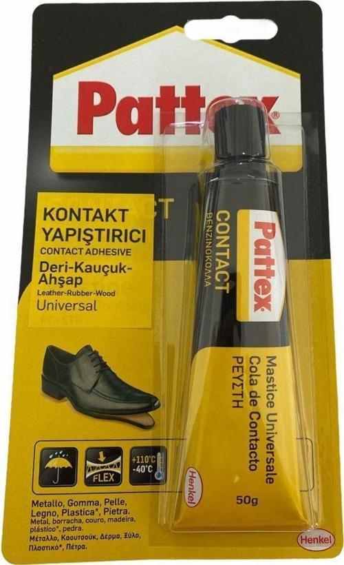 Pattex Deri Kauçuk Ahşap Yapıştırıcı 50 gr