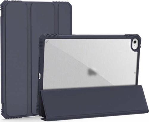 Ipad Mini 4 Uyumlu Alfa Standlı  Mavi Tablet Kılıfı