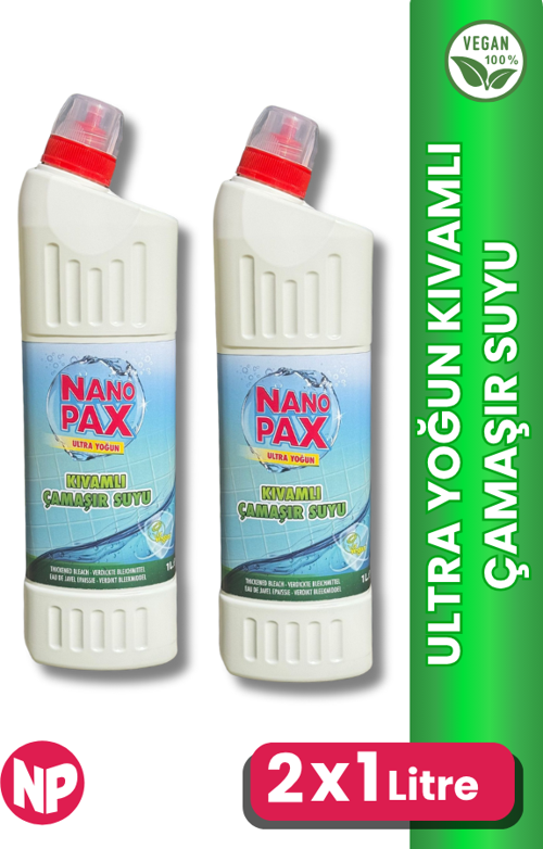 ULTRA YOĞUN KIVAMLI ÇAMAŞIR SUYU (DUCT AĞIZLI) 2 x 1lt