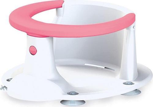 Banyo Koltuğu Pembe 7459 Katlanabilir Portatif Ergonomik Kompakt Hafif Dayanıklı Pratik Banyo Yardımcısı