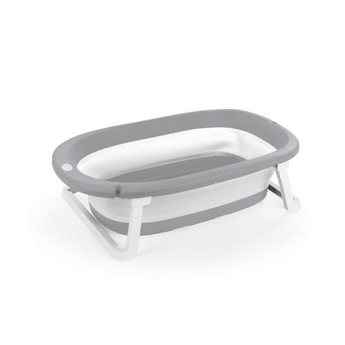 Küçük Katlanabilir Küvet Gri 7256 Portatif Ergonomik Kompakt Hafif Dayanıklı Pratik Banyo Yardımcısı