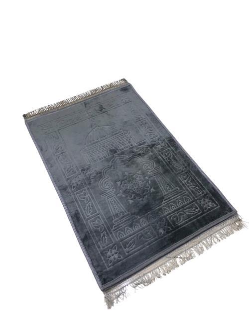 Lüx Kalın Yumuşak Kaymaz Taban Peluş Seccade 80 X 120