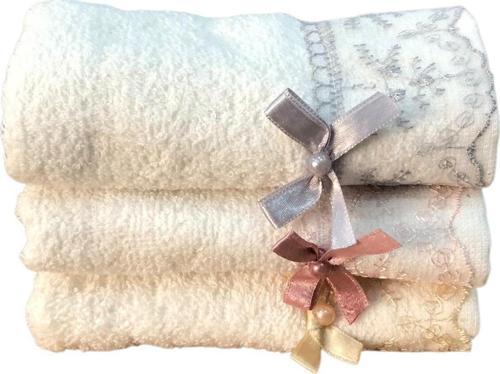 3 Lü Royam %100 Pamuk Güpürlü Mutfak Havlusu Kutulu 30 x 50