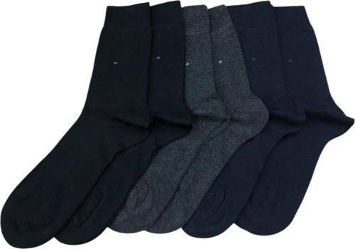 6 Lı Royam Bambu Erkek Dikişsiz Klasik Soket Çorap