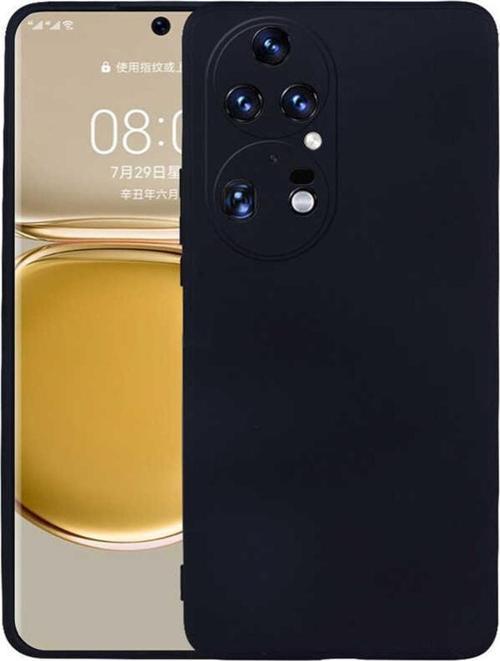 Huawei P50 Pro Ile Uyumlu Kılıf Premier Silikon Kapak Siyah