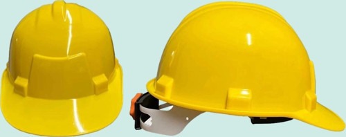 HDPE Baret EN 397 Standart İş Güvenliği Kaskı Kb580 Karam Vidalı