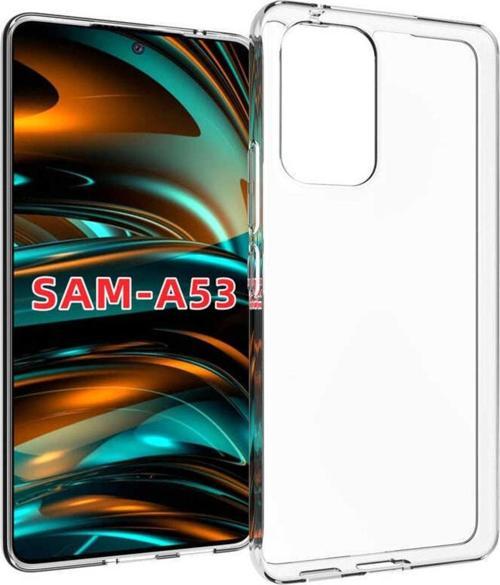 Galaxy A53 Kılıf Süper Şeffaf Silikon Kapak