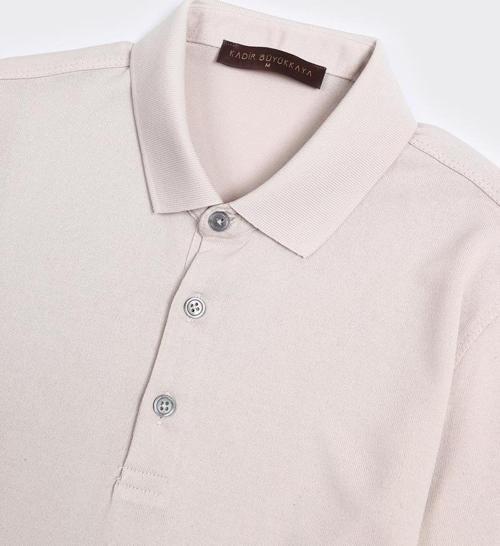 Düğmeli Polo Yaka Kısa Kol Erkek T-Shirt