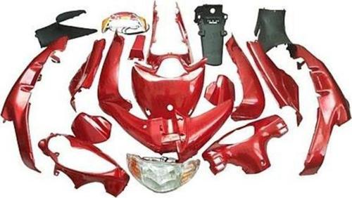 Mondial Ft Kaporta Seti Kırmızı (Far Stop Dahil)