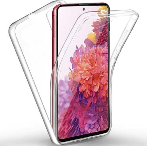 Galaxy Note 10 Lite Cvzr01 360 Tam Koruma Silikon Kılıf Şeffaf