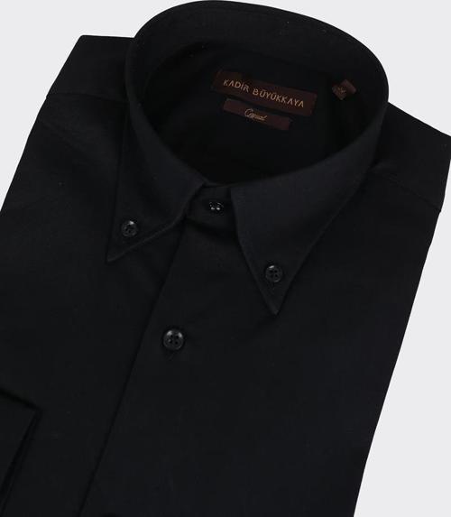 Yaka Düğmeli Erkek Gömlek-KAX4665S