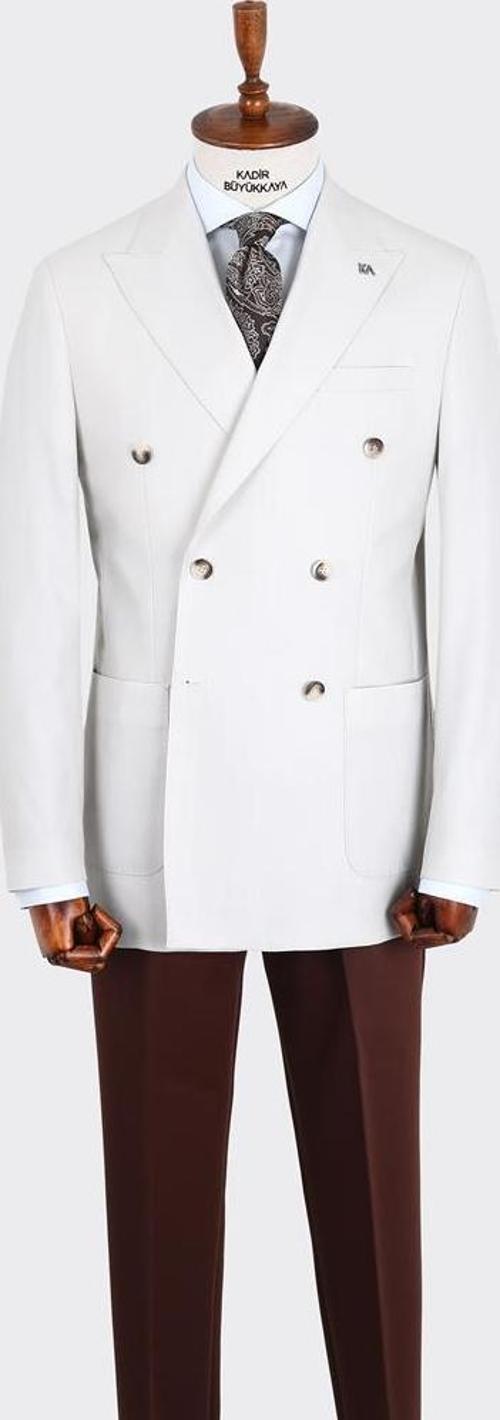 Kırlangıç Yaka Kruvaze Erkek Ceket-KAX5200S