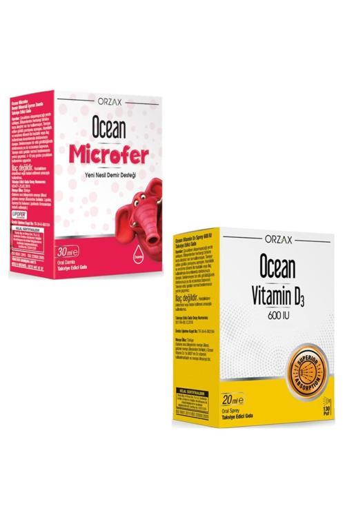 Microfer Damla 30 ml + Vitamin D3 600 IU Sprey 20 ml