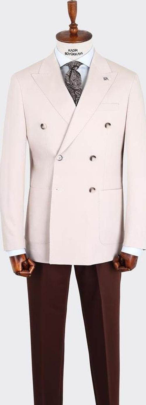 Kırlangıç Yaka Kruvaze Erkek Ceket-KAX5201S