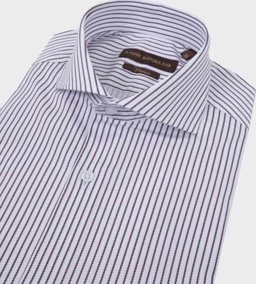 Günlük Şıklık İçin İdeal Erkek İtalyan Yaka Gömlek-KAW4015S
