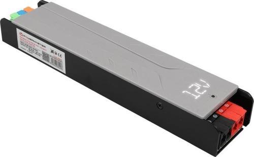 PM-26846 12/24/36/48 Volt 11 Amper 400 Watt Metal Kasa Kademeli Adaptör Voltaj Göstergeli 238x51x30mm