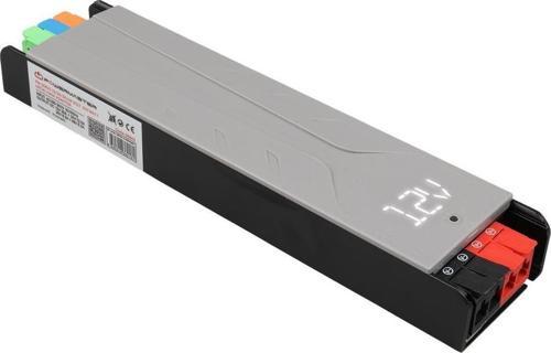 PM-26845 12/24/36/48 Volt 9 Amper 300 Watt Metal Kasa Kademeli Adaptör Voltaj Göstergeli 218x51x27mm