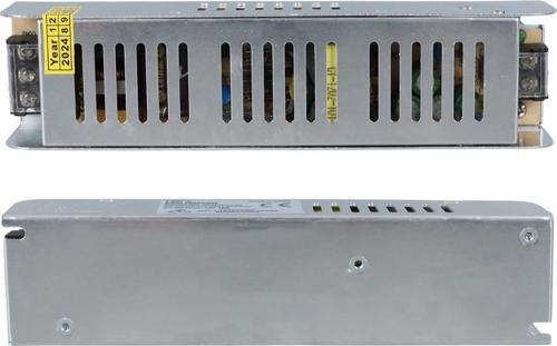 Ledx ALN-M1210S 12 Volt 10 Amper 120 Watt Slim Metal Kasa Adaptör 190x48x38mm