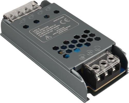 Ledx ALN-M12125 12 Volt 12.5 Amper 57x24x12mm Ultra Slim Metal Kasa Adaptör