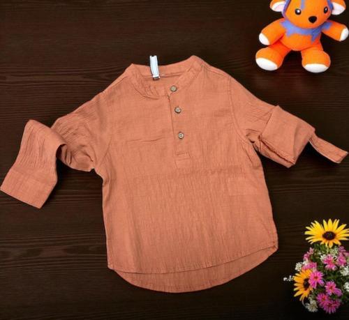 HAKİM YAKA GÖMLEK Kiremit