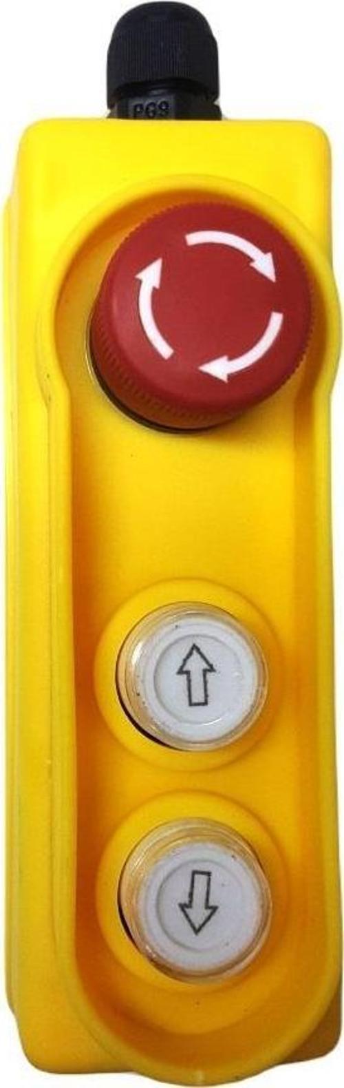 600/1200 kg Vinç Kumandası – Mekanik Kilitli – 25 A