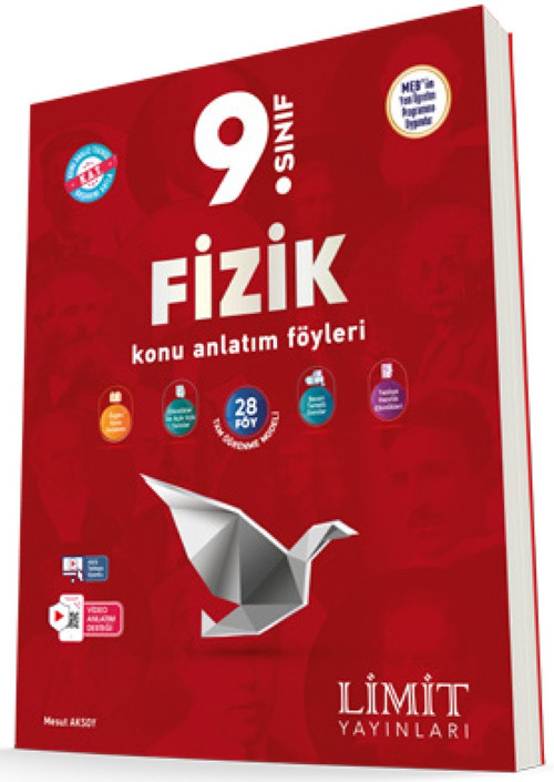 Limit 2025 9. Sınıf Fizik Konu Anlatım Föyleri Güncel Müfredat