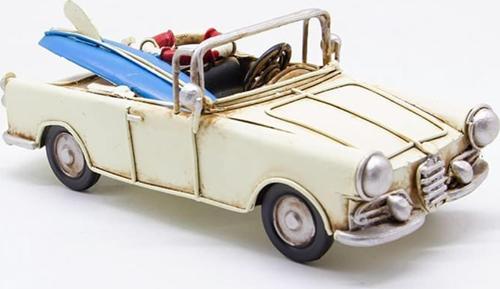 Eskitilmiş Dekoratif Metal Araba C1635 Model-M165