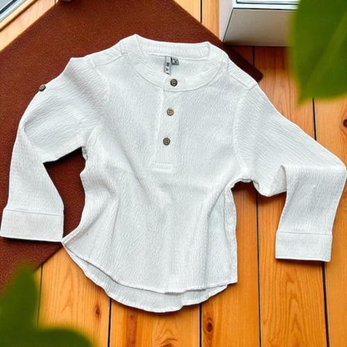 HAKİM YAKA GÖMLEK BEYAZ