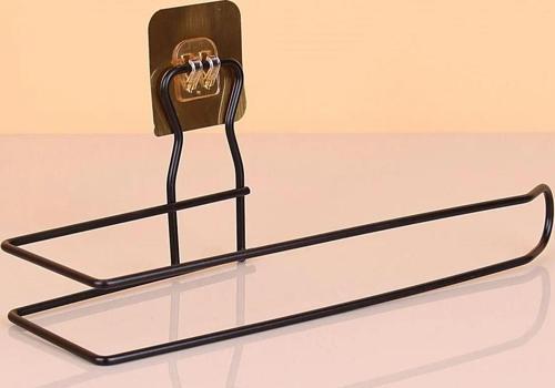 Kendiliğinden Yapışkanlı Krom Paslanmaz Metal Havlu Kağıtlık Aparatı (5060)