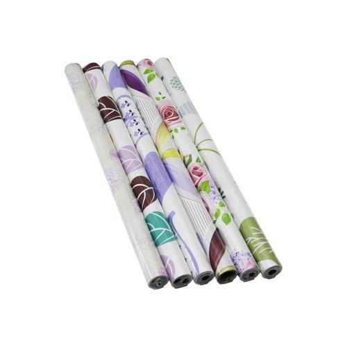 RENKLİ ÇİÇEKLİ - DESENLİ 45CM X 2MT FOLYO YAPIŞKANLI DUVAR KAĞIT (5060)