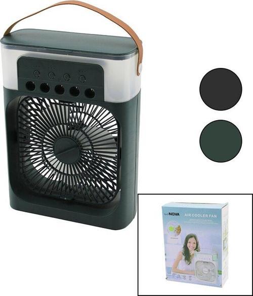 HAVA NEMLENDİRME - FAN - GECE LAMBASI MASA ÜSTÜ ULTRASONİK VANTİLATÖR 360 DERECE USB ŞARJ 3KDM HIZ (5060)