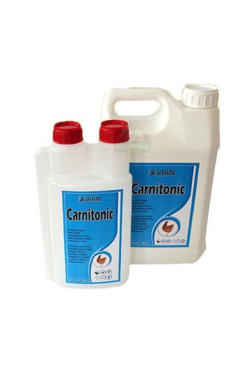 Carnitonic Kanatlılarda Karnitin Içerikli Ve Karaciğer Koruyucular Içeren Tamamlayıcı Yem 5 Lt