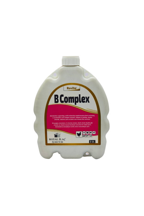 Rovita B Complex 1 Lt. Muhabbet Kusu Kanarya Ve Tavuklarda Karaciğer Koruyucu