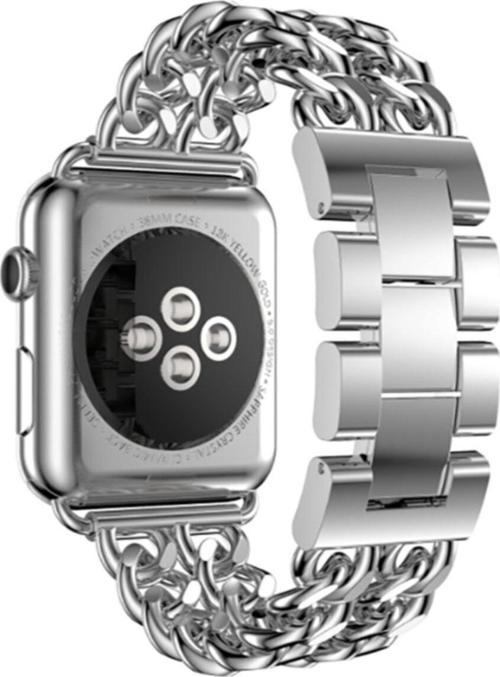 ???apple Watch 42mm Zincir Desenli Metal Kordon