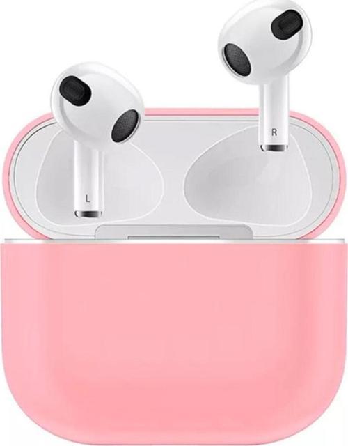 3  Kulaklık Koruyucu Mdl04 Ince Silikon Slim Kapak Kılıf Pembe