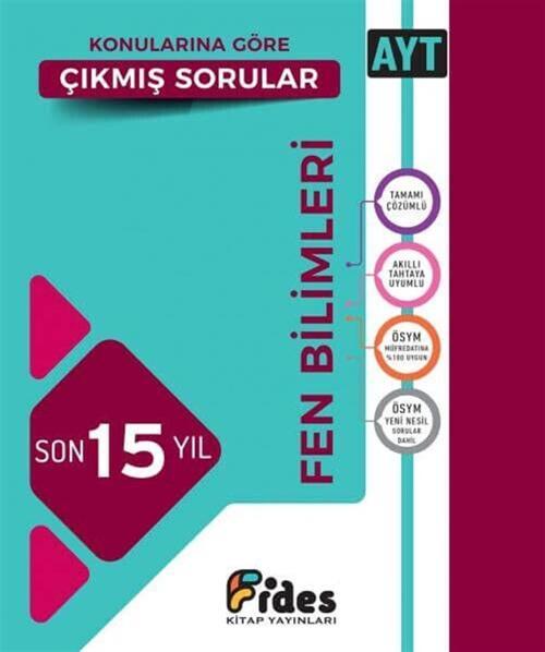 Fides Yayınları Ayt Fen Bilimleri Son 15 Yıl Konularına Göre Çıkmış Sorular