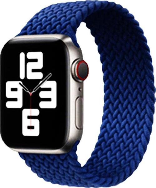 Apple Watch 42mm Braid Large Kordon Mavi