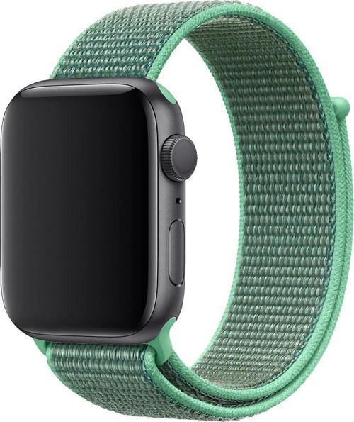 Apple Watch 38mm Uyumlu Kayış Spor Loop Kordon Su Yeşili