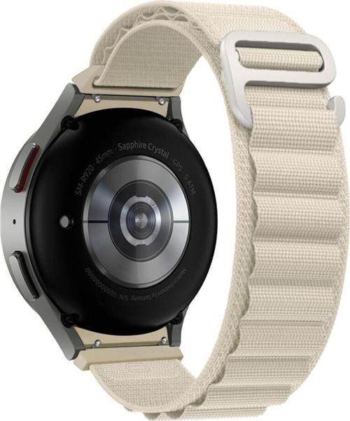 Galaxy Gear S2 Ile Uyumlu Kordon Kumaş Loop Kaliteli Yedek Saat Kordonu Çift Katmanlı Kayış