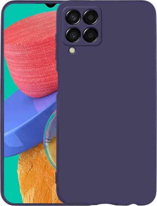 Galaxy M33 Ile Uyumlu Kılıf Premier Silikon Kapak Lacivert