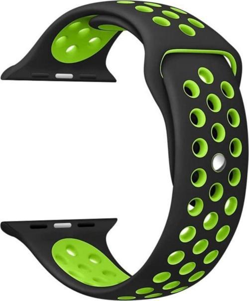Galaxy Watch 3 45 mm Delikli Spor Yeşil  Kayış Kordon
