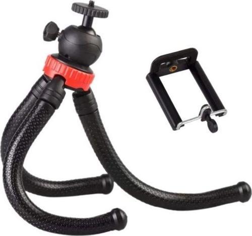 Flexible Youtuber 30cm Ahtapot 360 Derece 320gr Selfie Telefon Tutuculu 3 Ayaklı All in one Tripod