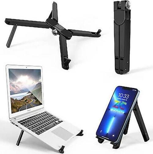 Notebook Laptop Tablet Telefon Plastik Stand Masaüstü Tutucu 4-15,6 inç Tablet Telefon Uyumlu